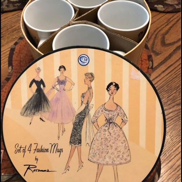 SOLD Rosanna Fashion Ooh La La Desert China & Mug Set - Picture 5 of 9